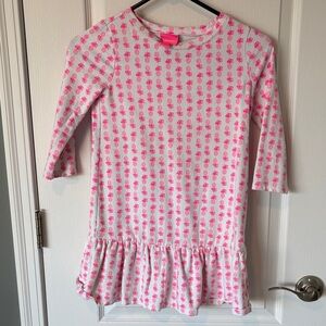 Lilly Pulitzer Kids Dress with Pink Floral Design